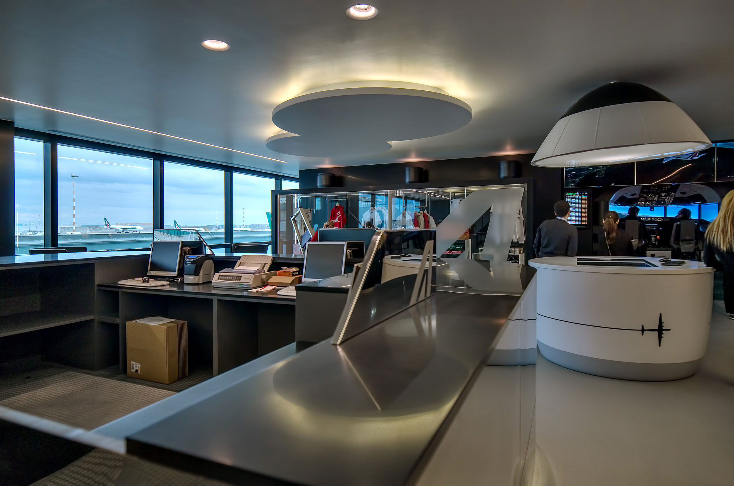 FSC news AES Fiumicino simulator B737NG Dolce Vita lounge